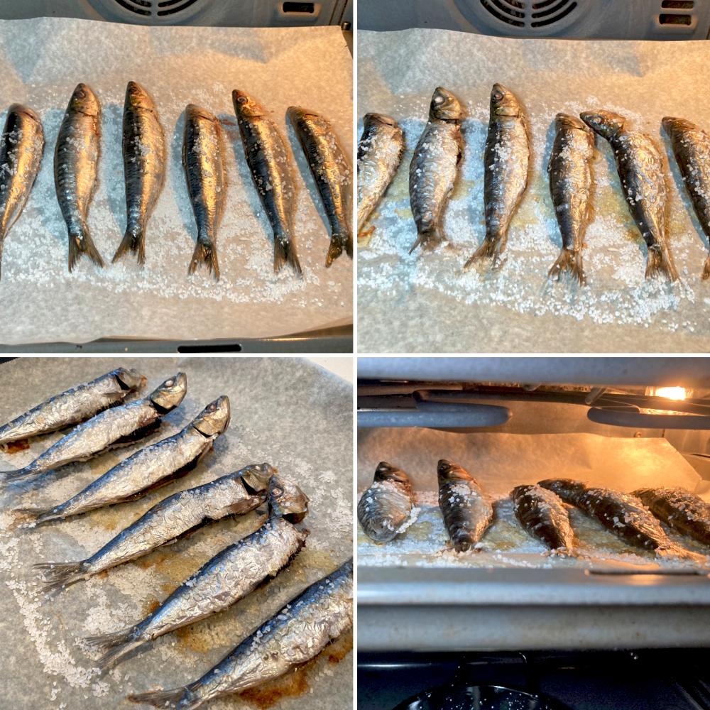 Sardinas al horno - Paso 3