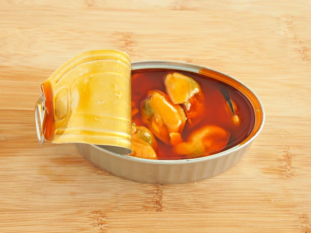 Paté de mejillones - Paso 1