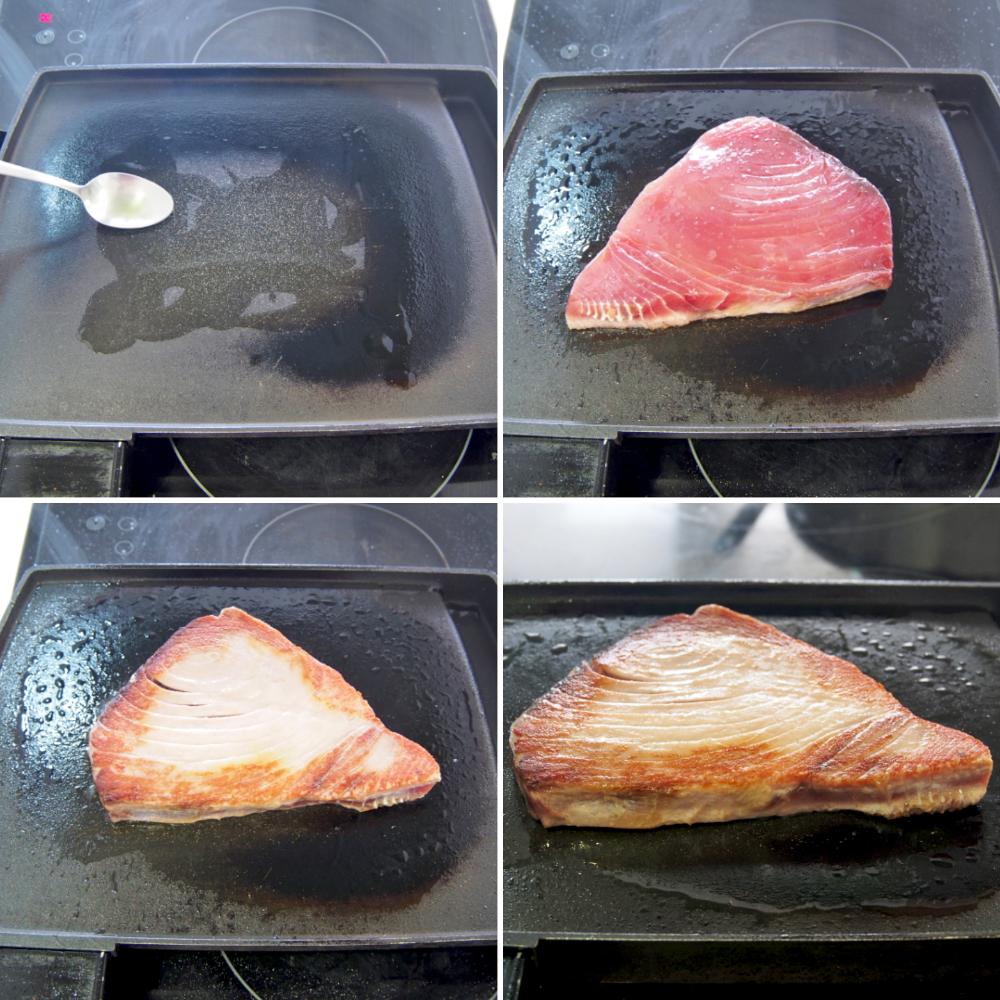 Atún a la plancha - Paso 3