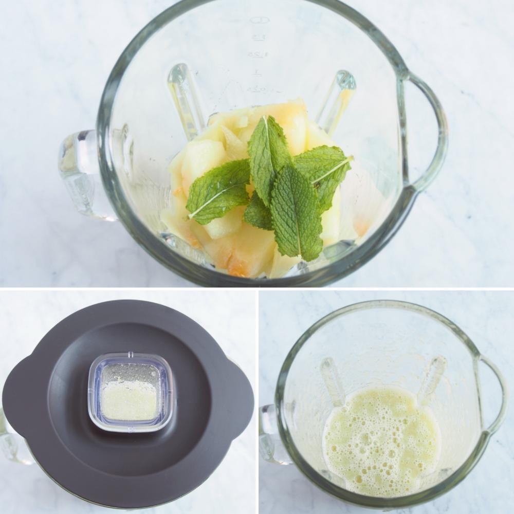 Batido de melón - Paso 2