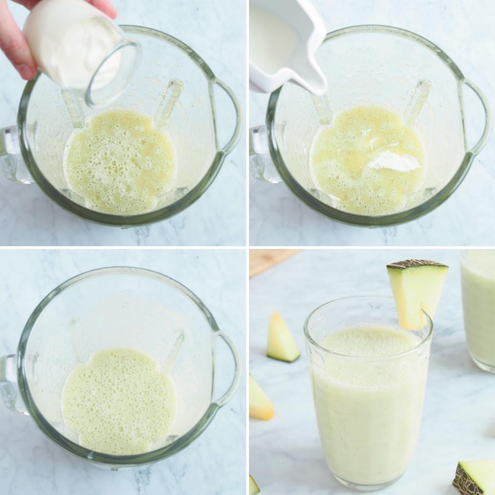 Batido de melón - Paso 3