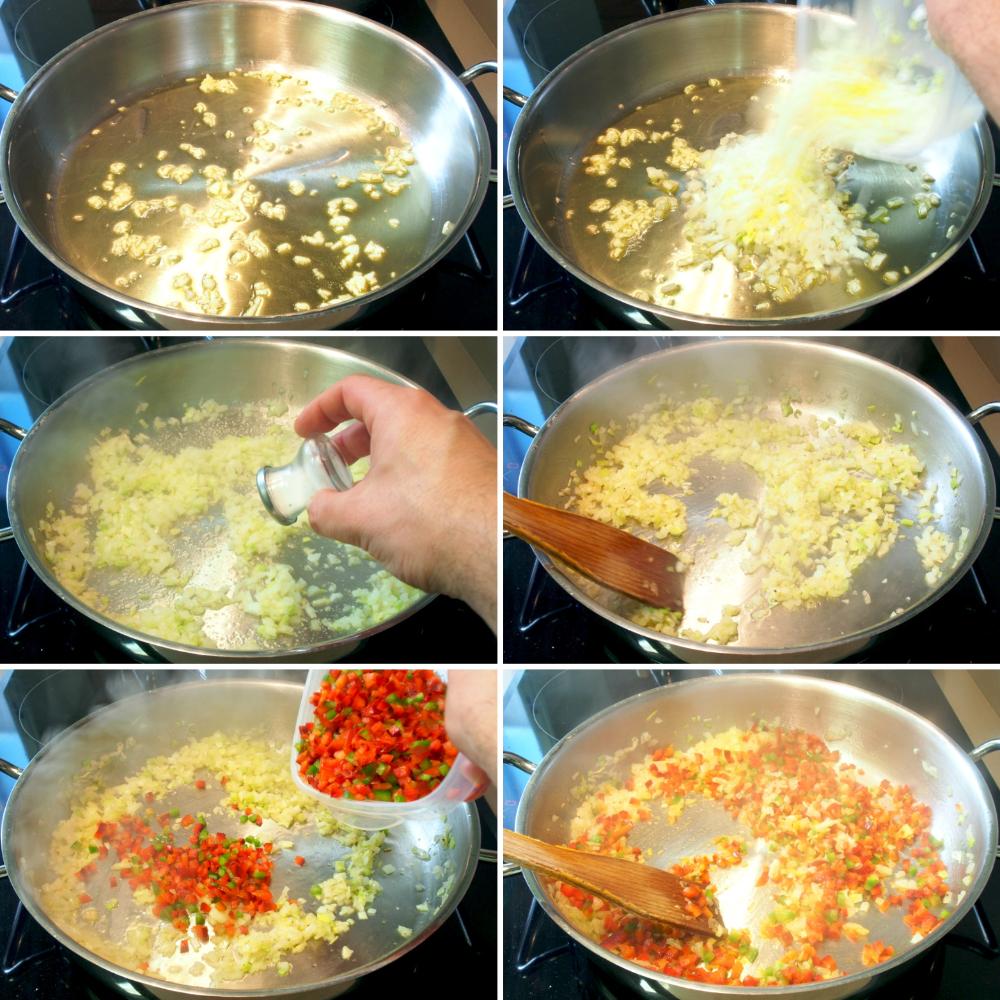Arroz con berberechos - Paso 4
