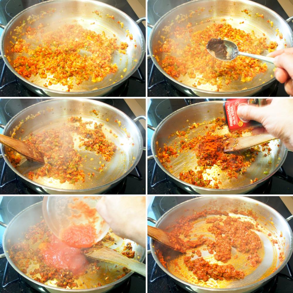 Arroz con berberechos - Paso 5