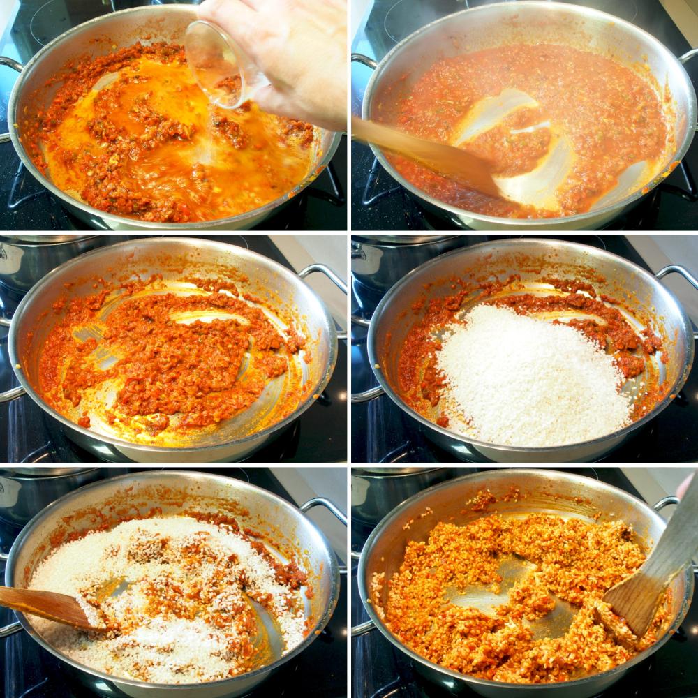 Arroz con berberechos - Paso 6