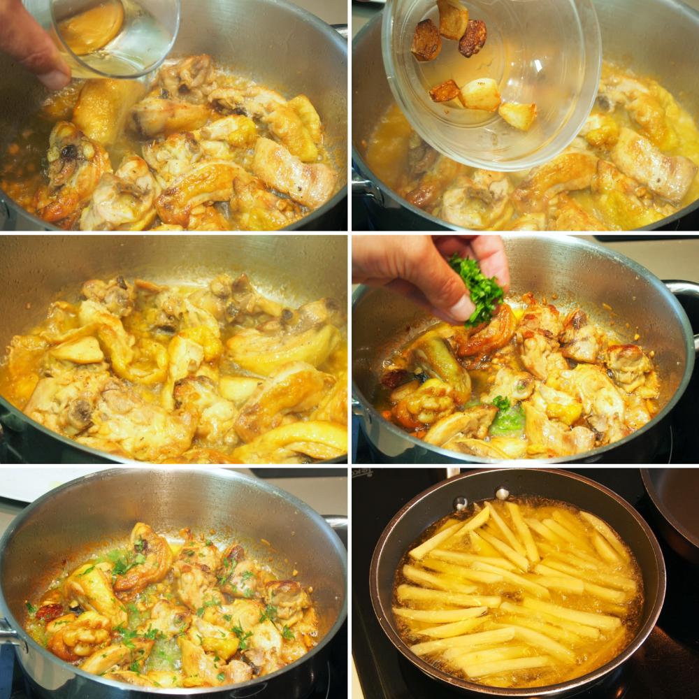 Cómo hacer pollo al ajillo fácil - Paso 4