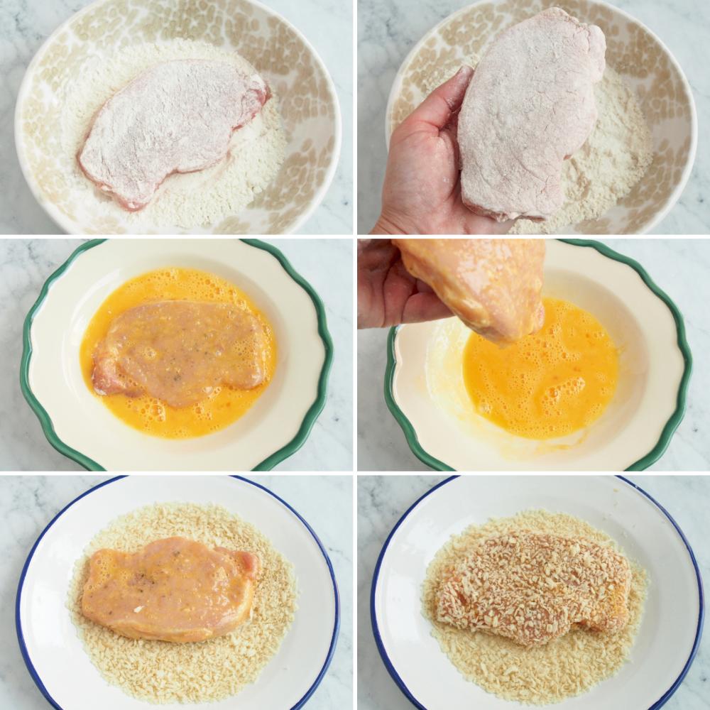 Tonkatsu, cerdo empanado japonés - Paso 4