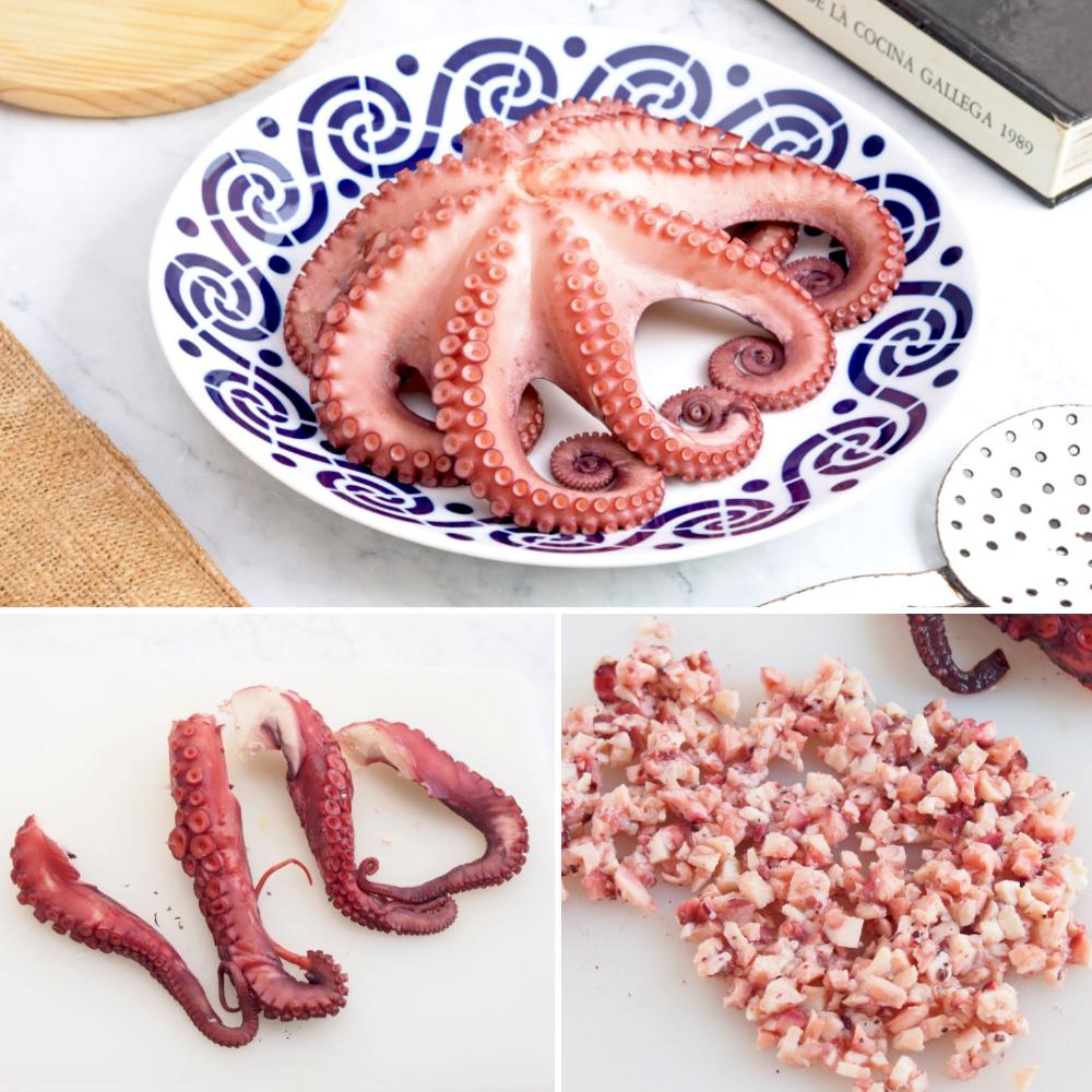 Croquetas de pulpo - Paso 1