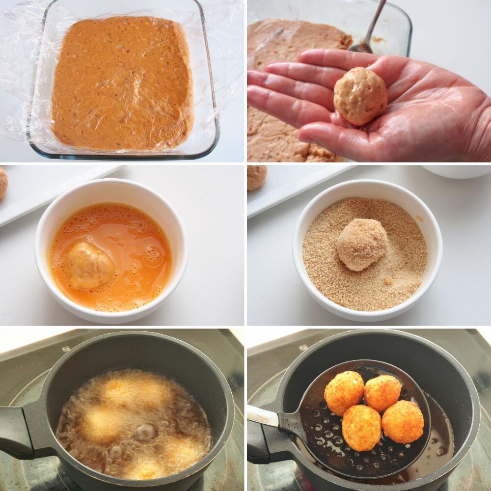 Croquetas de pulpo - Paso 5
