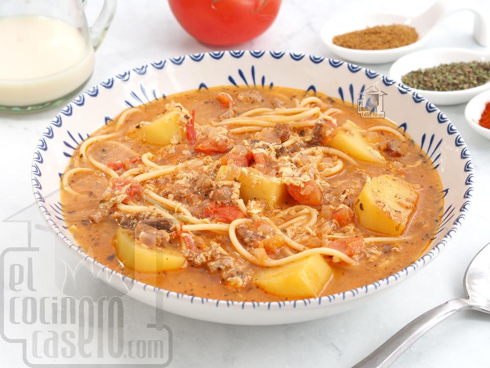 Sopa a la minuta
