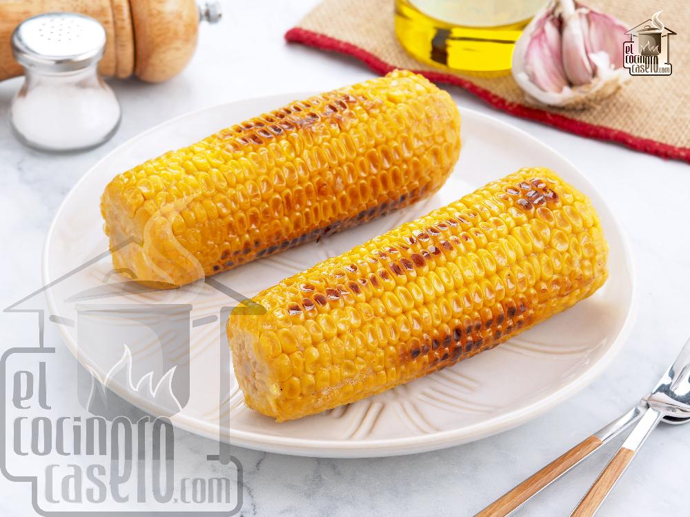 Mazorcas de maíz a la plancha