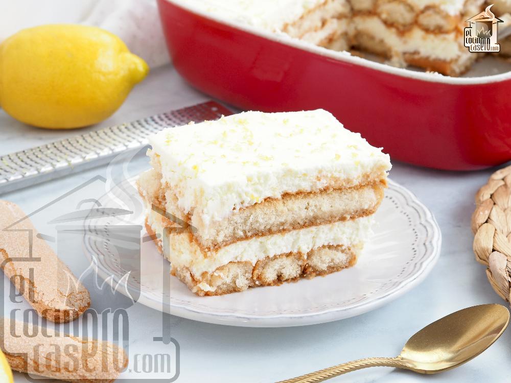 Tiramisú de limón