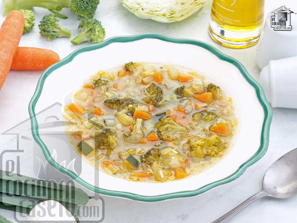 Sopa de verduras