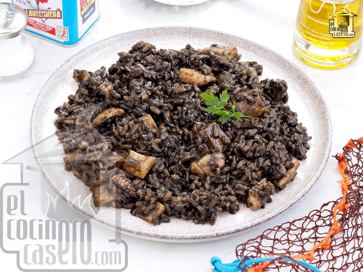 Arroz negro con sepia