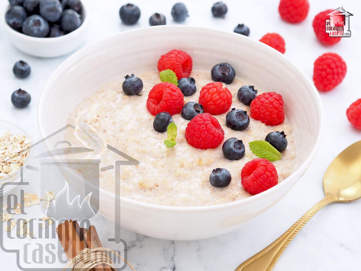 Porridge de avena