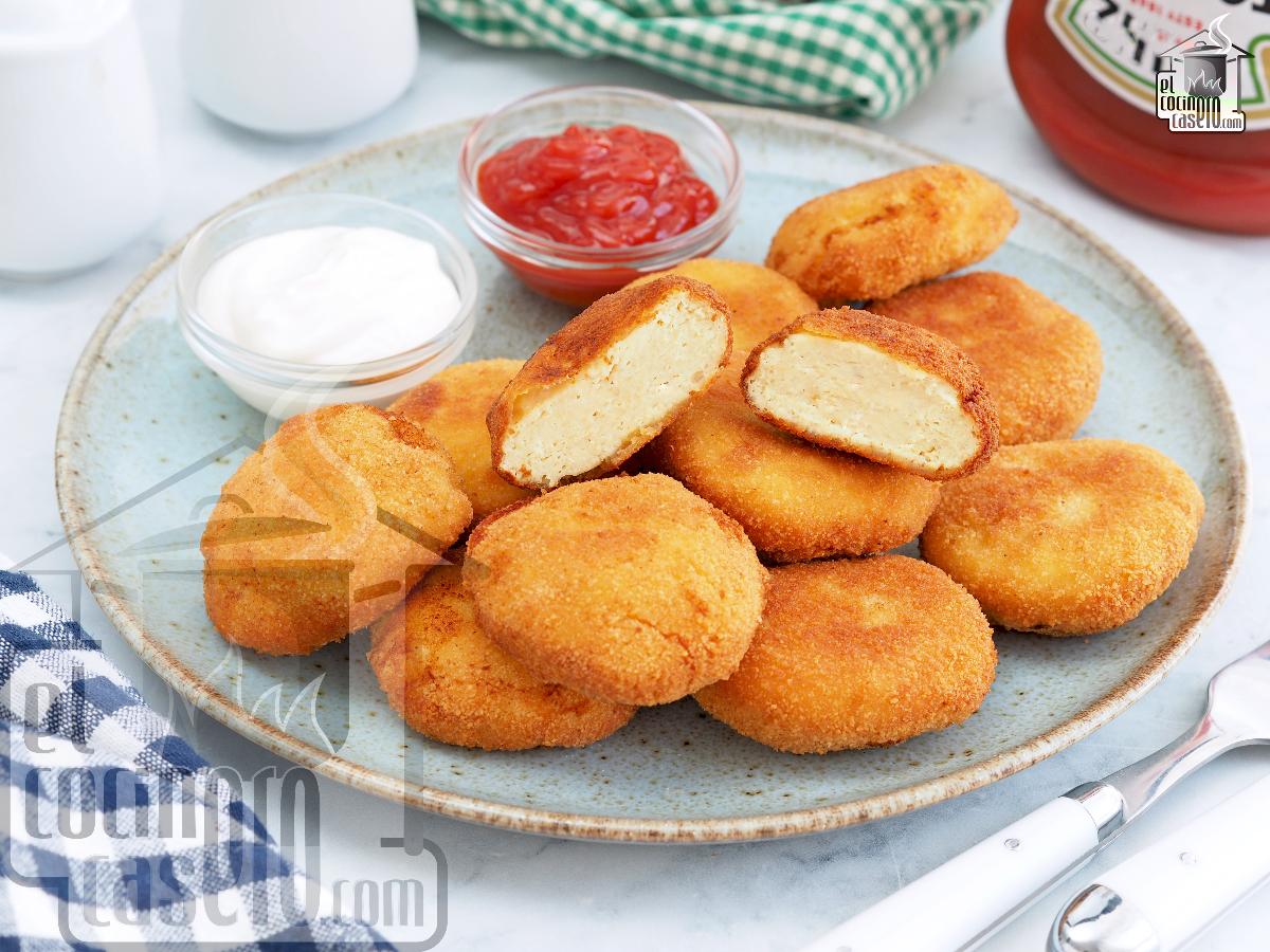 Nuggets de pollo caseros