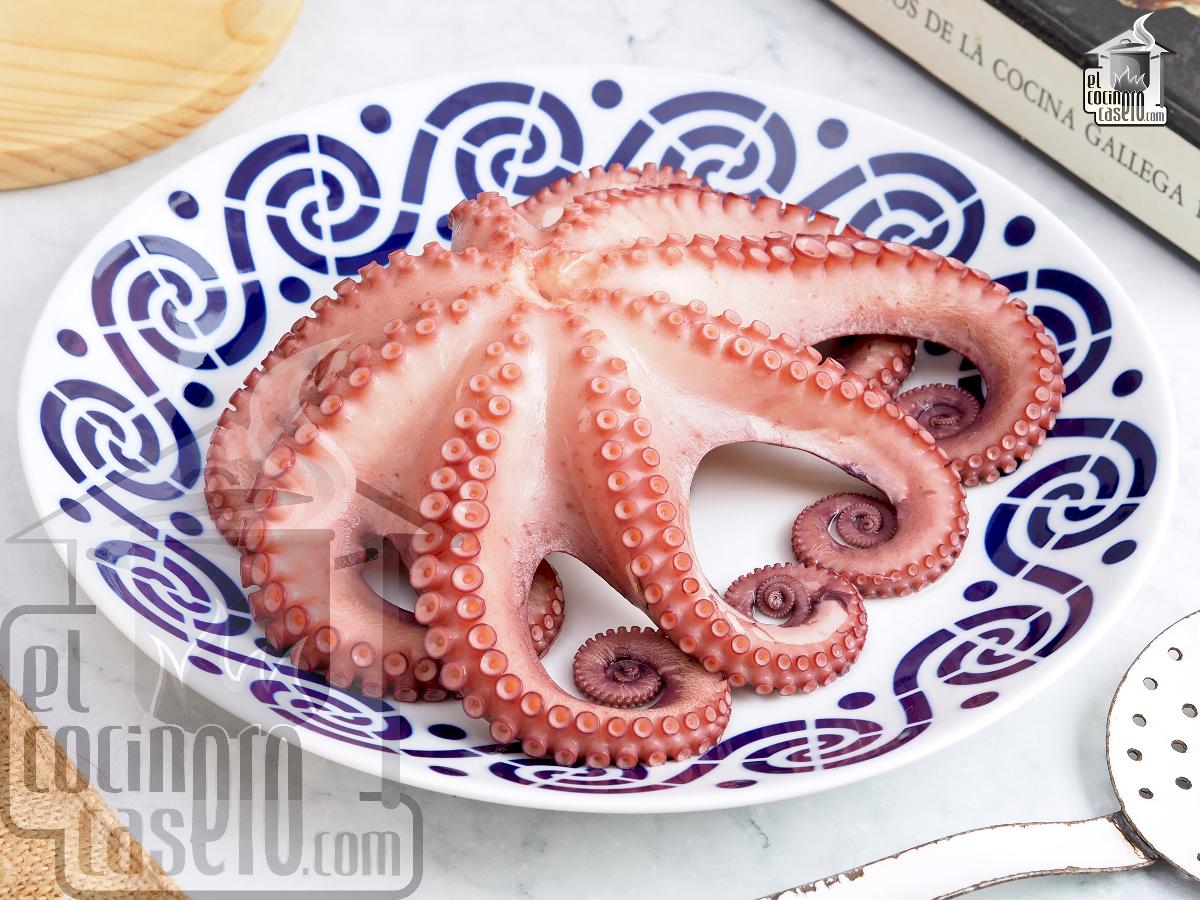 Pulpo cocido