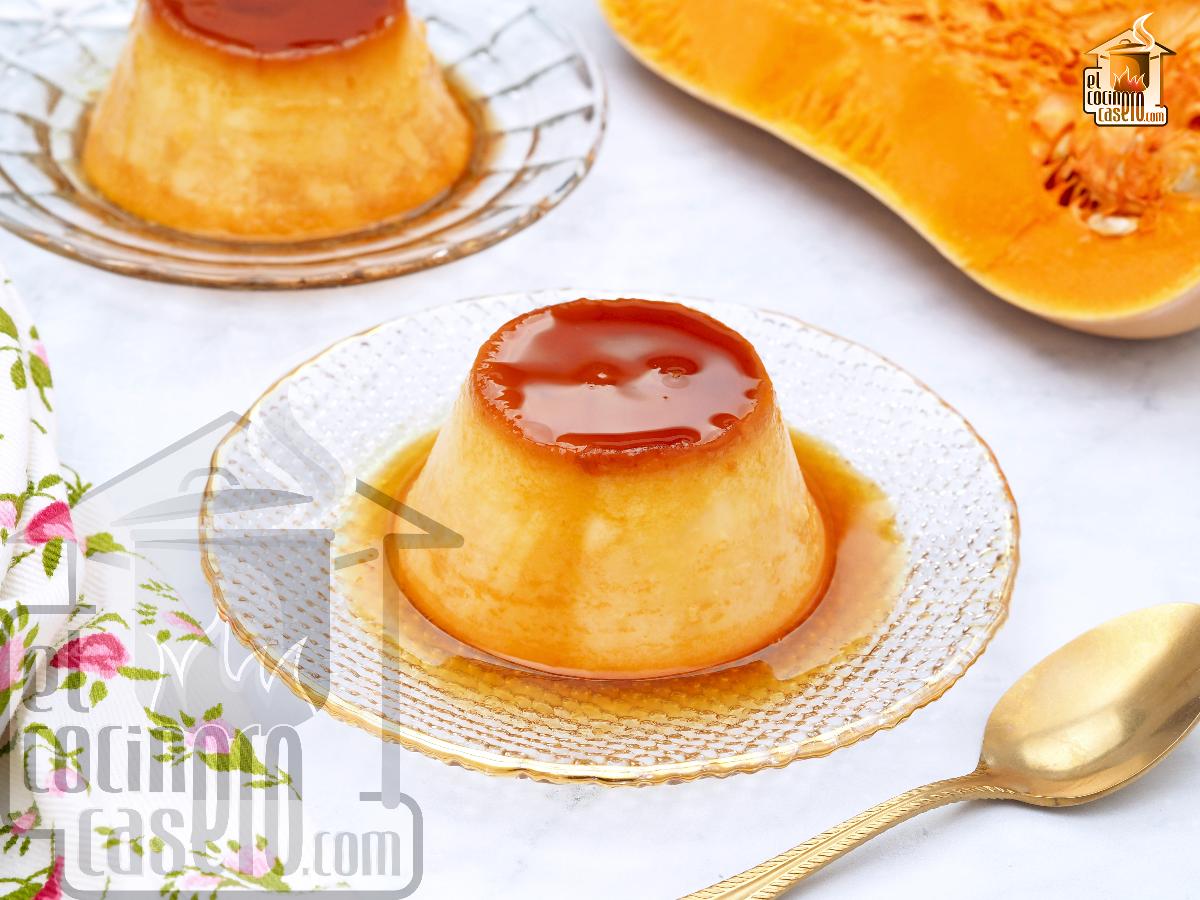 Flan de calabaza