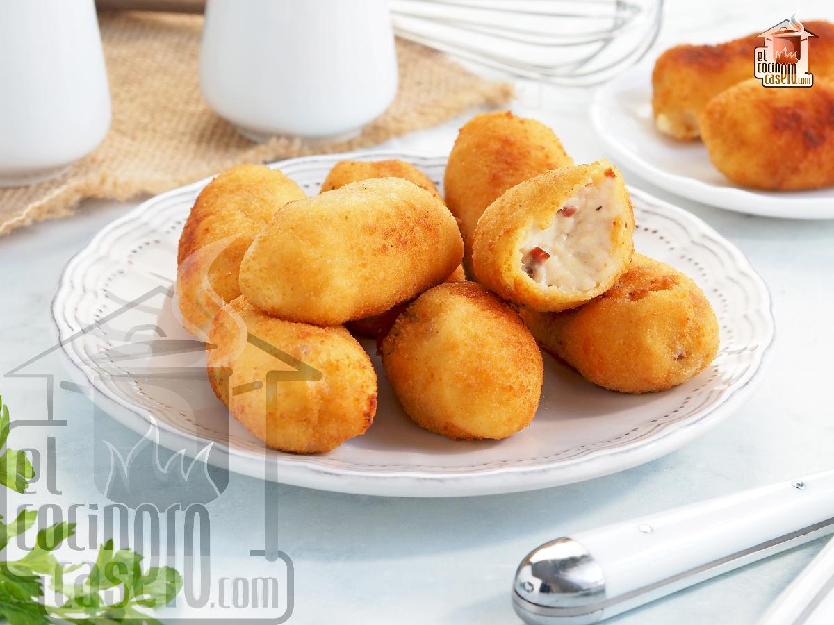 Croquetas de pollo y jamón