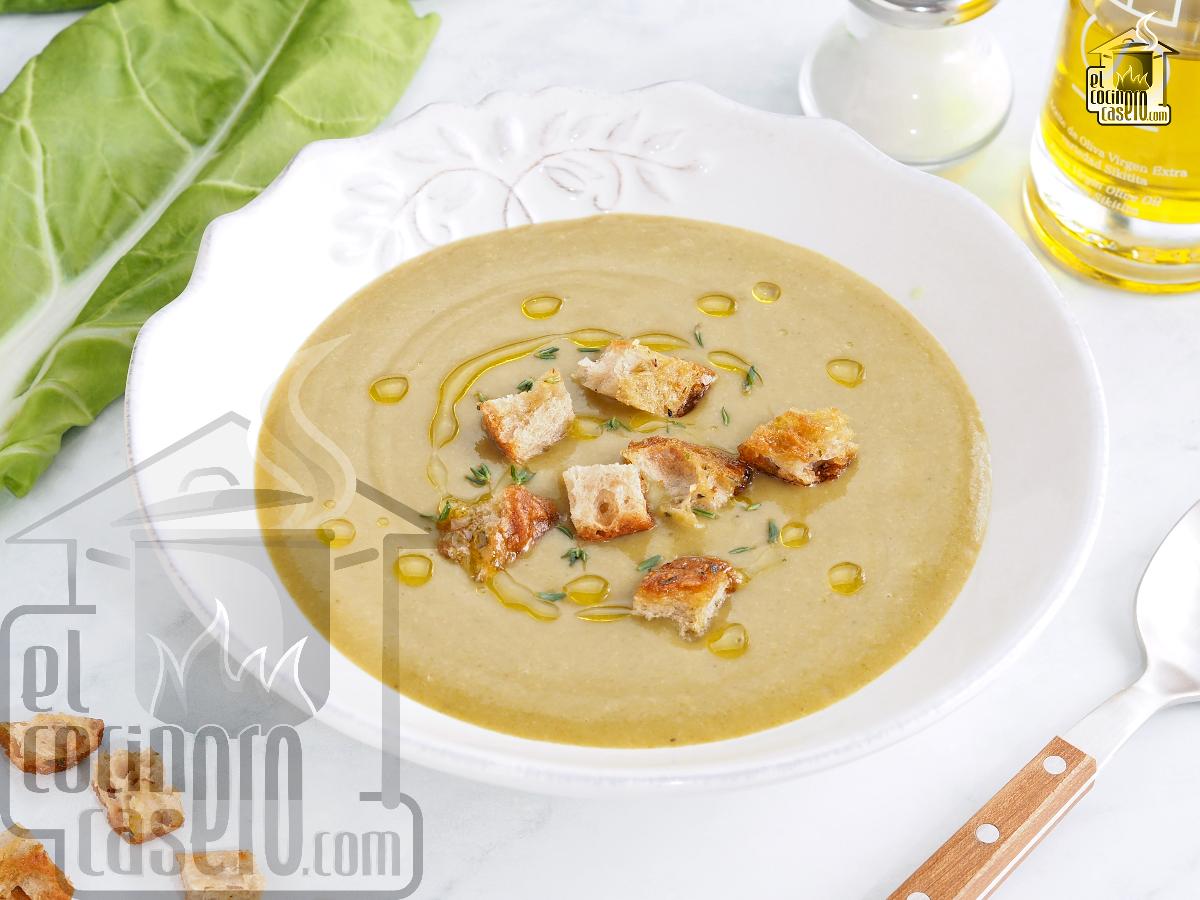 Crema de acelgas