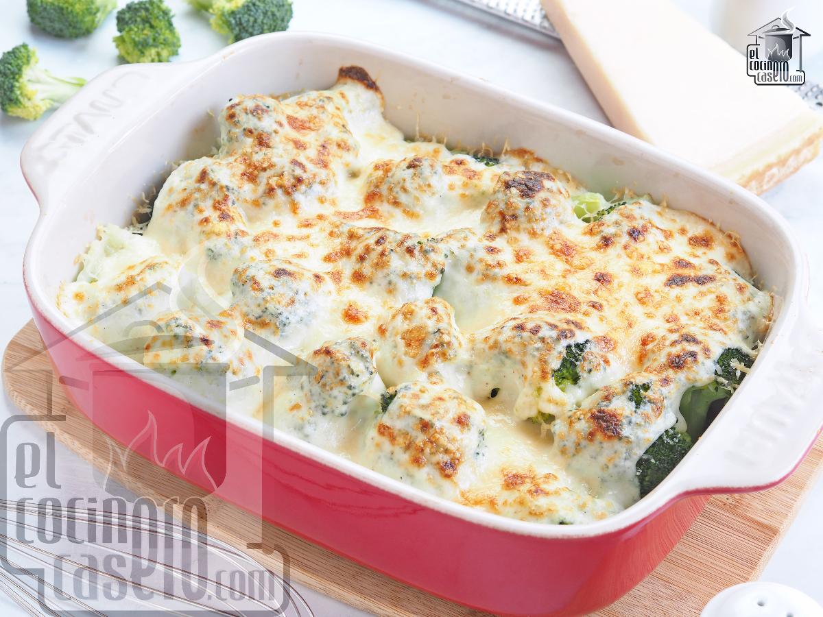 Brócoli con bechamel