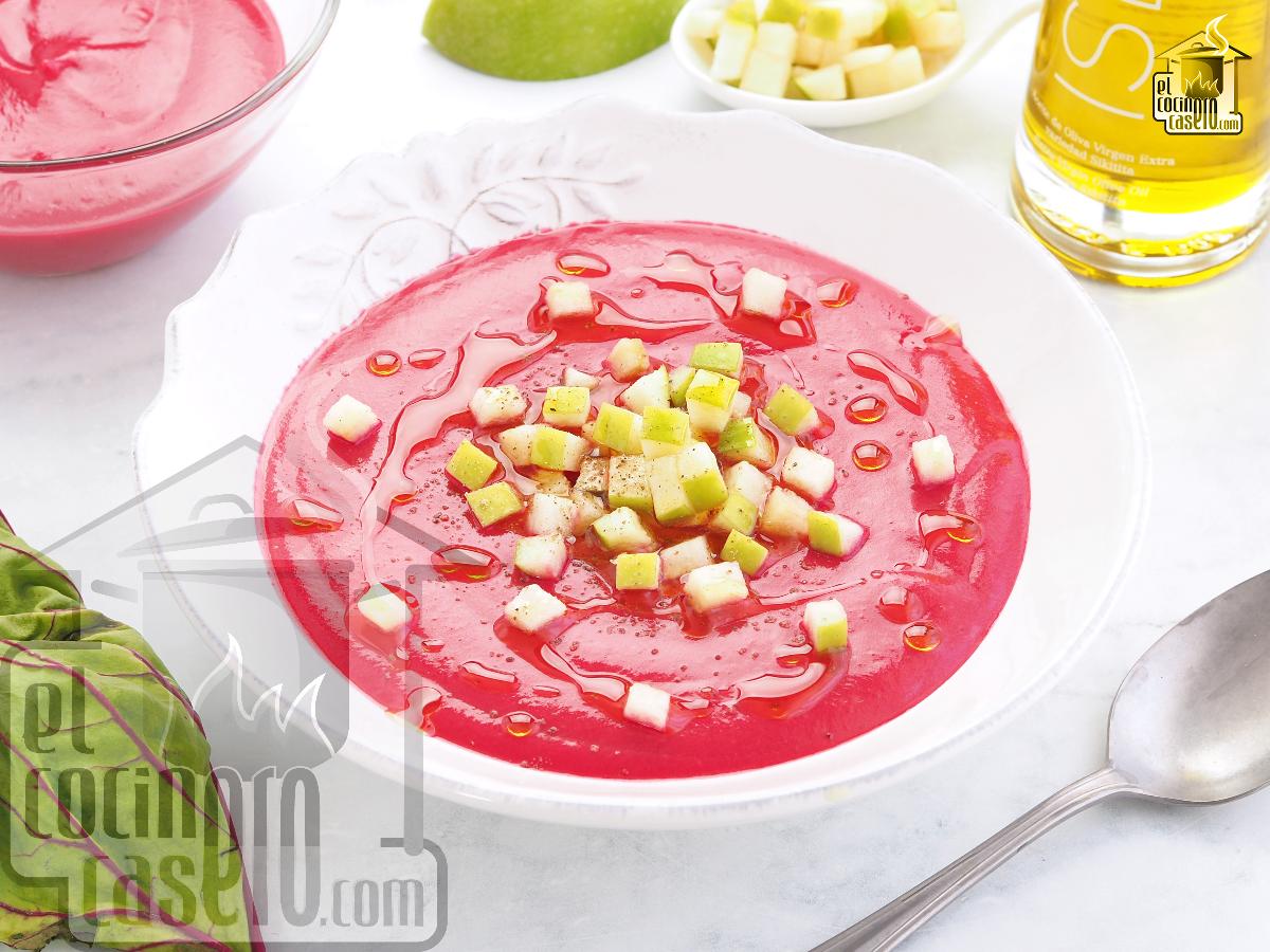 Salmorejo de remolacha